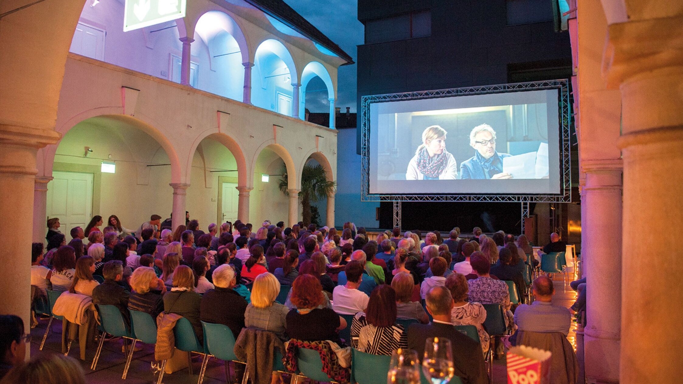 Open Air Cinema in Musikschule Villach