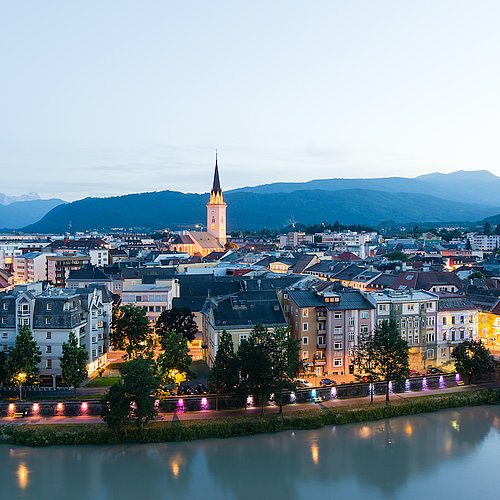 Panorama of the City of Villach