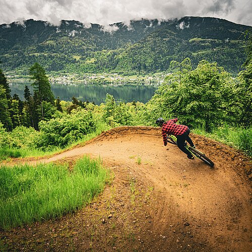 Mountain Bike Trail in Villach