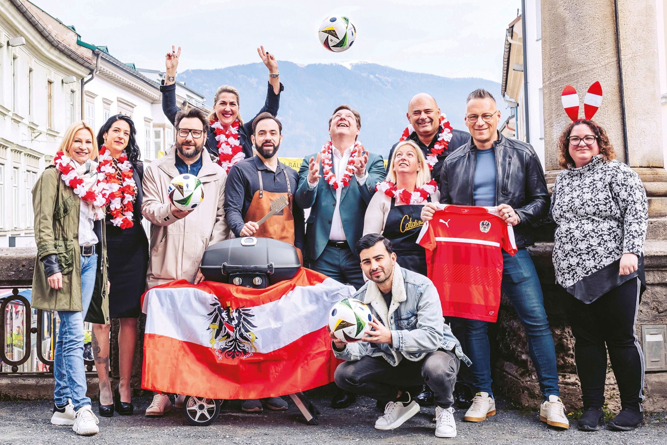 Vorfreude auf einen EM Sommer in Villach