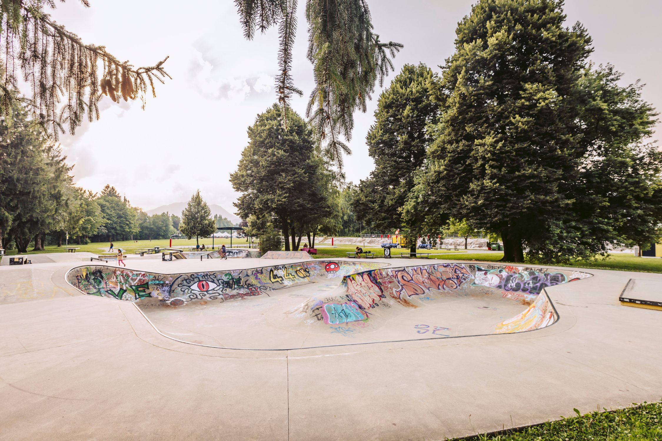 Skater pipes at Wasenboden